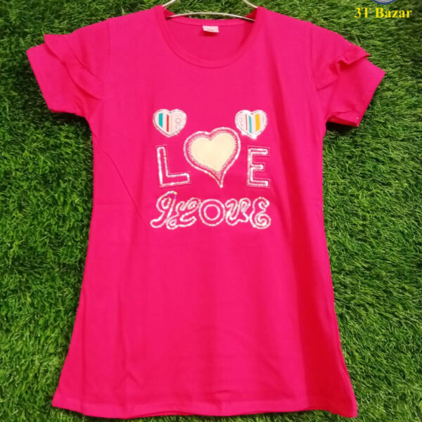 Kids Girls Tops Love