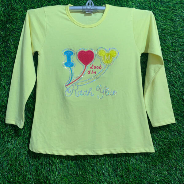 Kids Girls Tops Full Sleeve