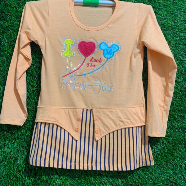 Kids Girls Tops Full Sleeve